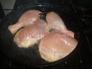 Muslo y pata pollo sin piel